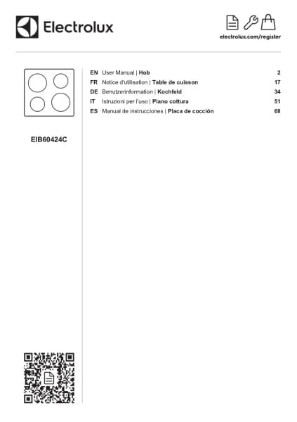 Electrolux EIB60424C