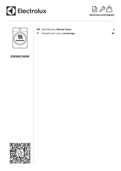 Electrolux EW9W216BW