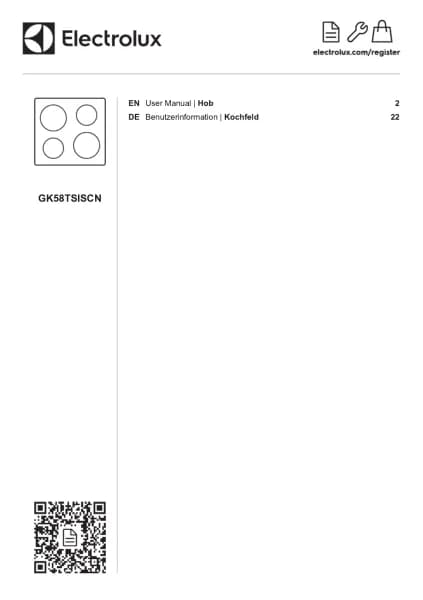 Electrolux GK58TSISCN