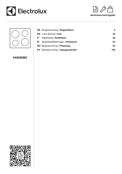 Electrolux HHI650MC