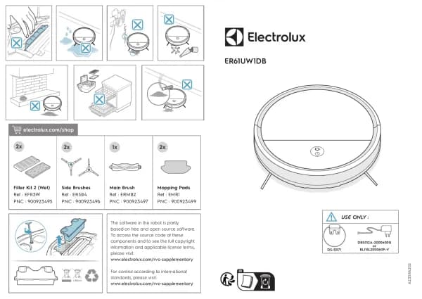 Electrolux Hygienic 600 ER61U