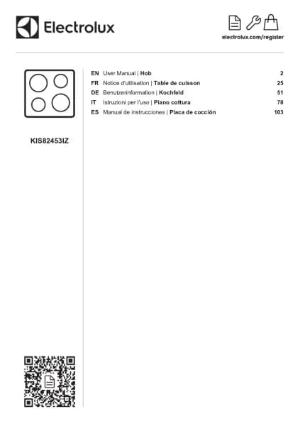 Electrolux KIS82453IZ
