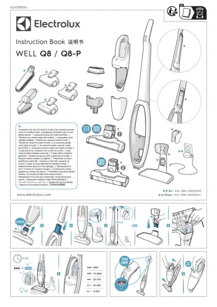 Electrolux Well Q8-P WQ81-PANIM