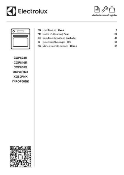 Electrolux Y4POF06BK