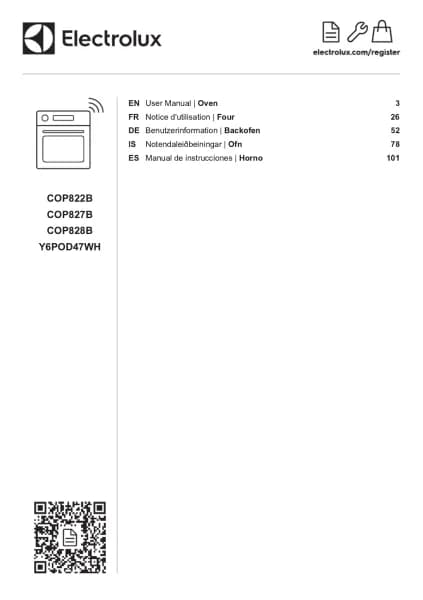 Electrolux Y6POD47WH
