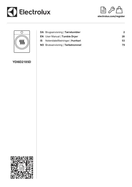 Electrolux YDI6D2185D