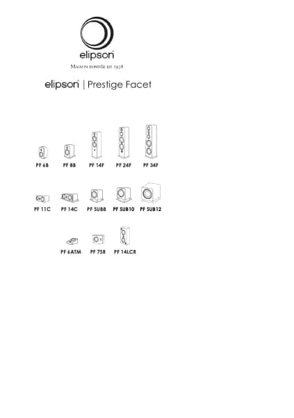 Elipson Prestige Facet II 24F