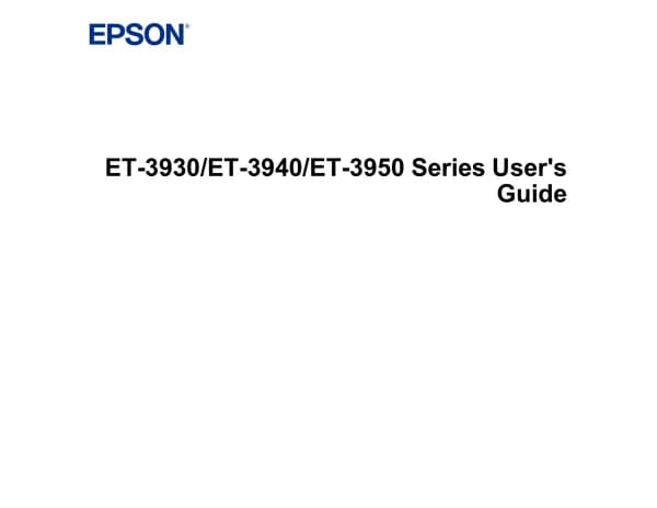 Epson EcoTank ET-3950