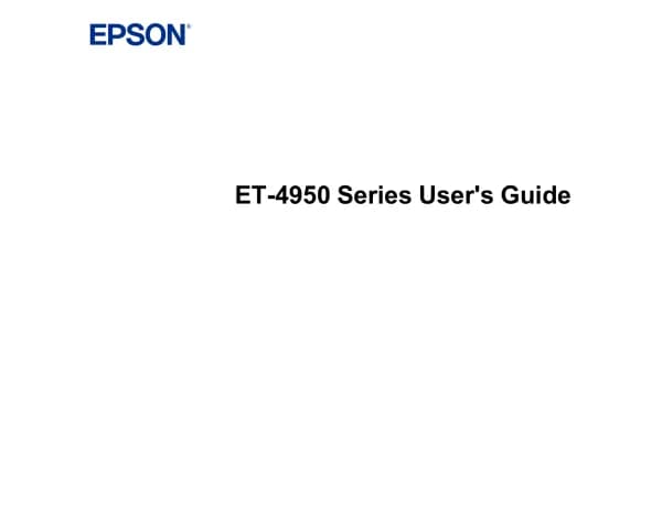 Epson EcoTank ET-4950