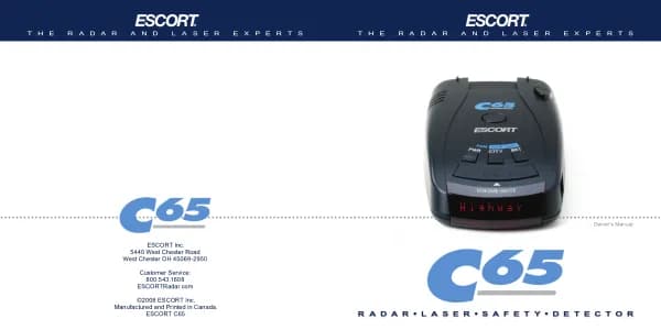 Escort Passport C65
