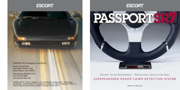 Escort Passport SR7
