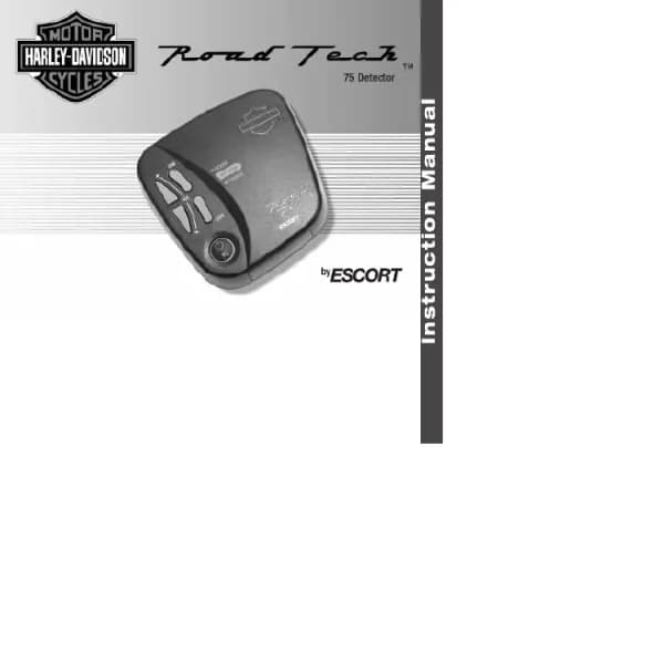 Escort Road Tech 75