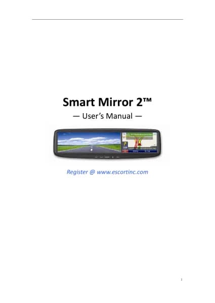 Escort SmartMirror 2