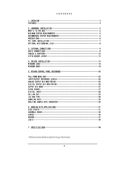 ESI Waveterminal 2496
