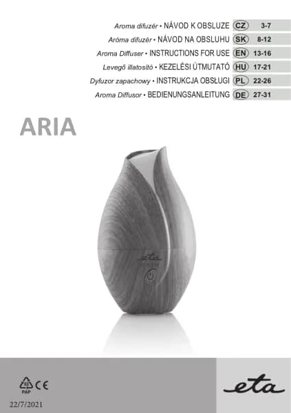 ETA Aria 4634 90000