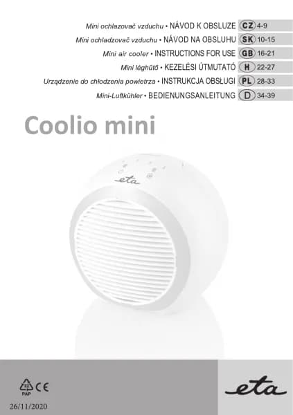 ETA Coolio Mini 1568 90000
