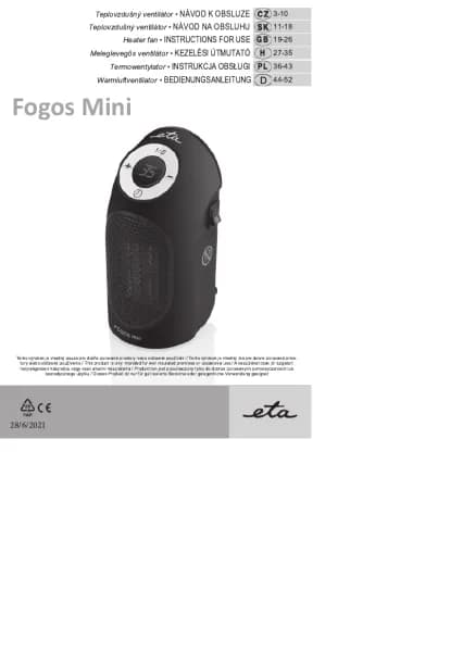 ETA Fogos Mini 1623 90000