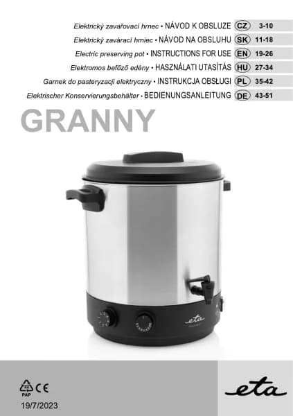 ETA Granny 1127 90000