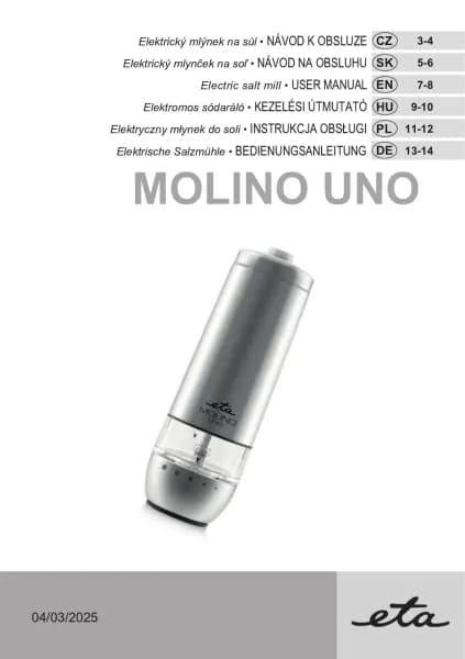 ETA Molino Uno 2928 90000