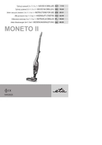 ETA Moneto II 3453 90000