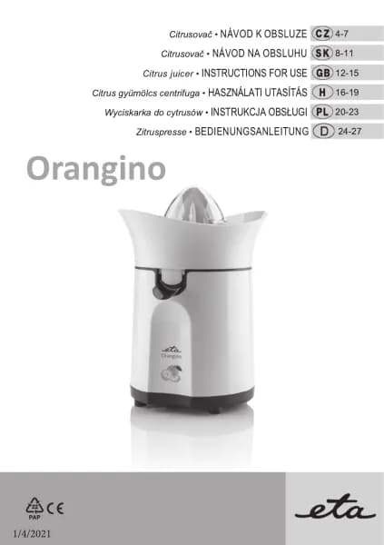 ETA Orangino 2033 90000