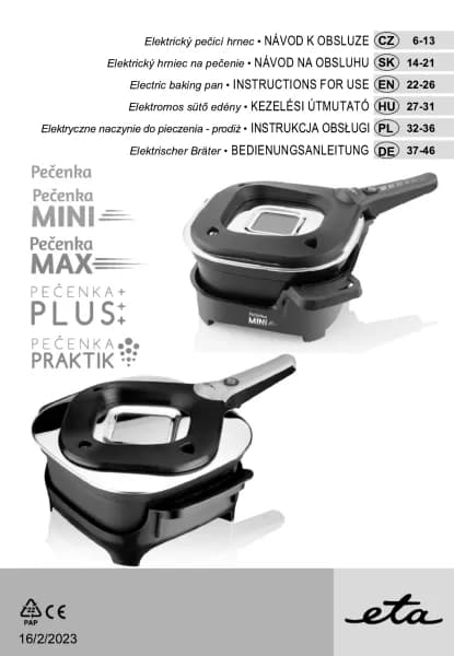ETA Pečenka PRAKTIK 0133 90030