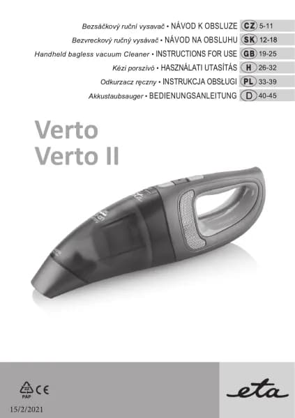 ETA Verto II 1423 90000