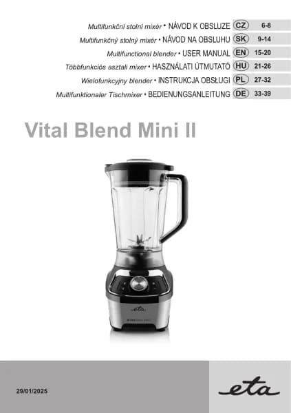 ETA Vital Blend Mini II 5100 90000