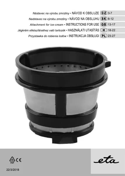 ETA Vital Press 10329 1000 inox