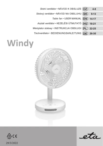 ETA Windy 0607 90000
