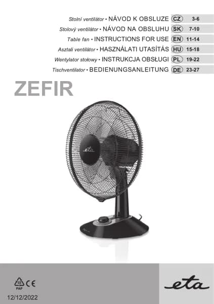 ETA Zefir 1607 90010