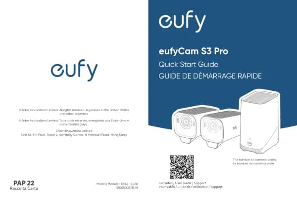 Eufy Cam S3 Pro