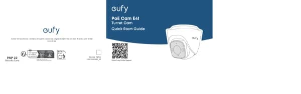 Eufy PoE Cam E41