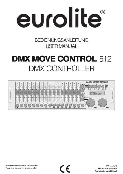 Eurolite DMX Move Controller 512