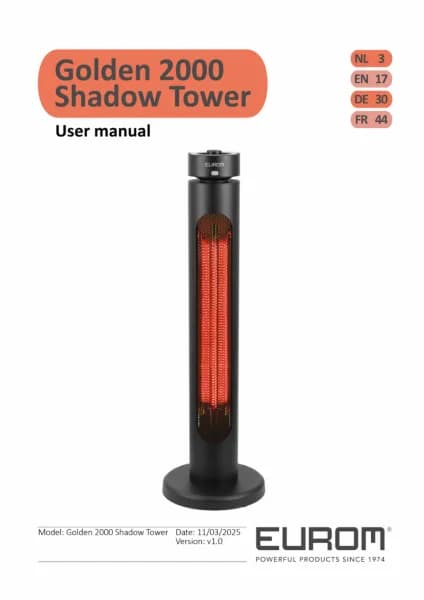 Eurom Golden 2000 Shadow Tower