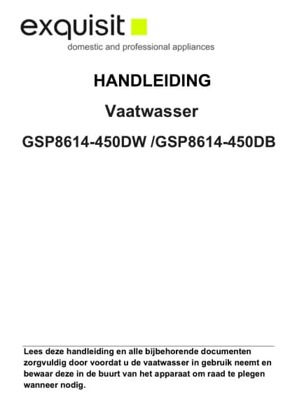 Exquisit GSP8614-450DW