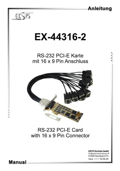EXSYS EX-44316-2