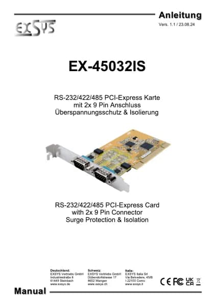 EXSYS EX-45032IS