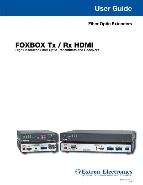 Extron FOXBOX Rx HDMI