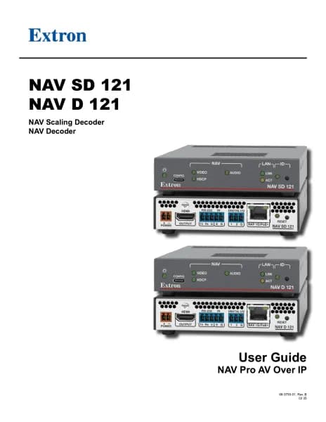 Extron NAV D 121
