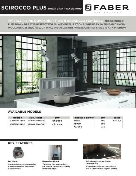 Faber SCIR3614SSNB-B