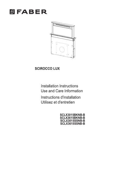 Faber SCLX3015BKNBB