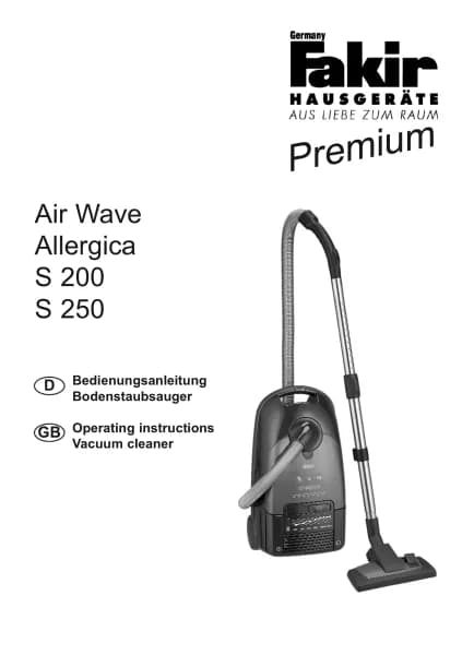 Fakir Allergica 9006
