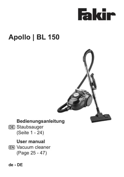 Fakir Apollo BL 150