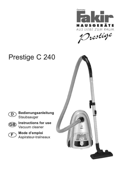 Fakir C 240