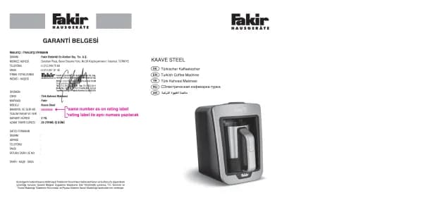 Fakir Kaave Steel