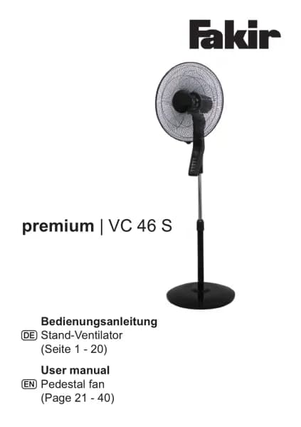 Fakir premium VC 46 S