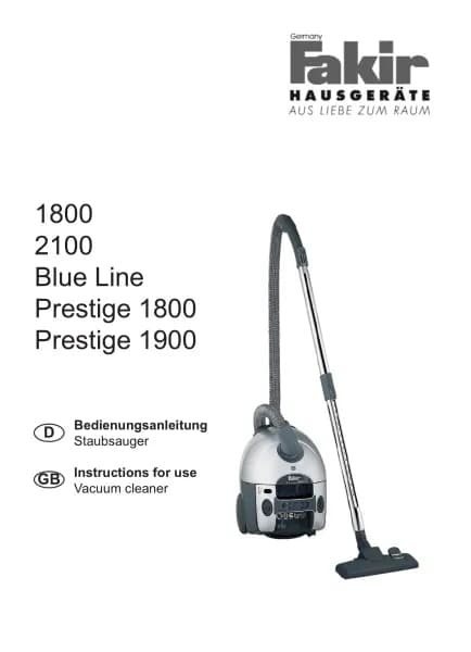 Fakir Prestige 1800