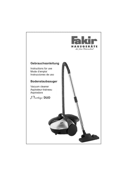 Fakir Prestige Duo 8504