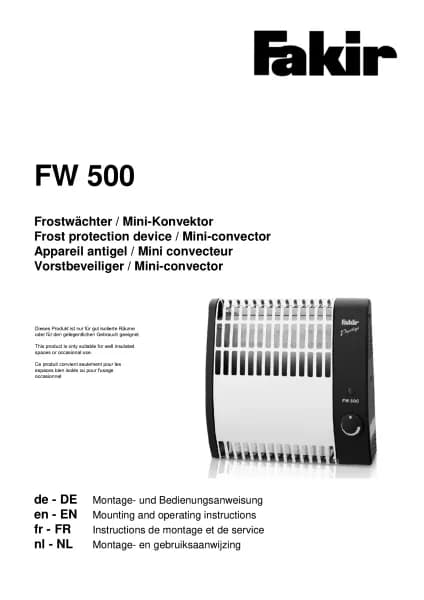 Fakir Prestige HF 500